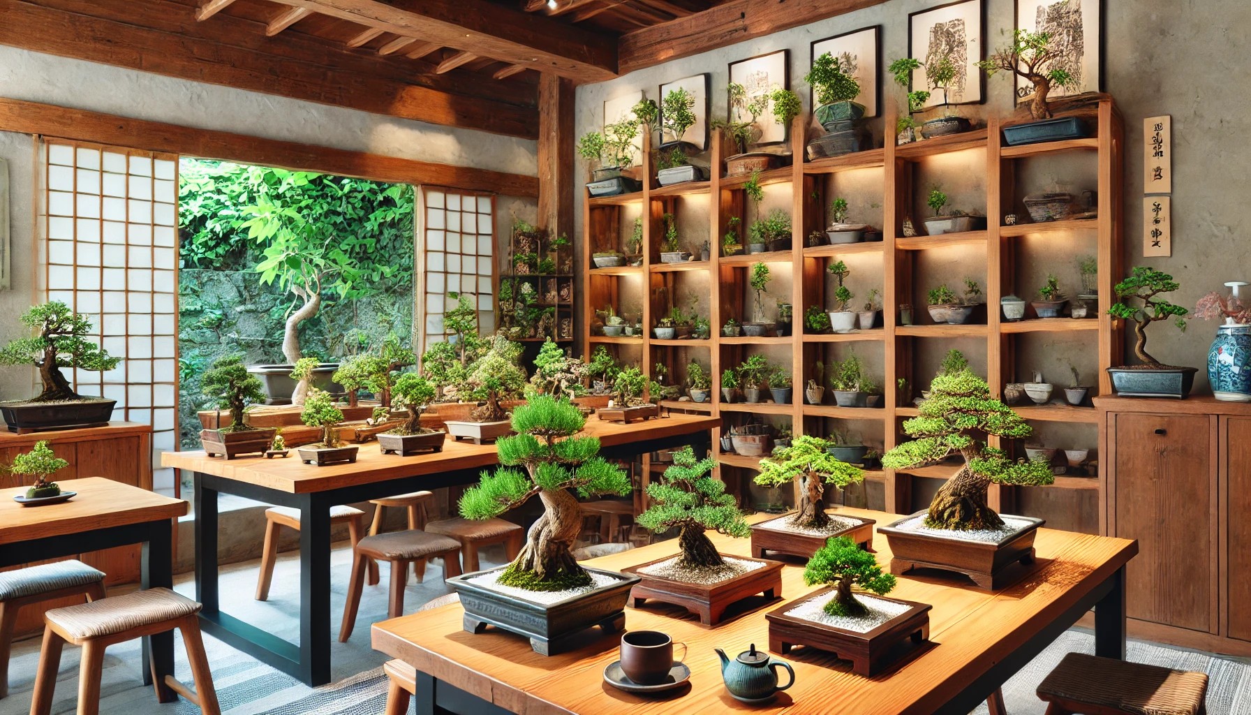 注目!盆栽カフェリスト